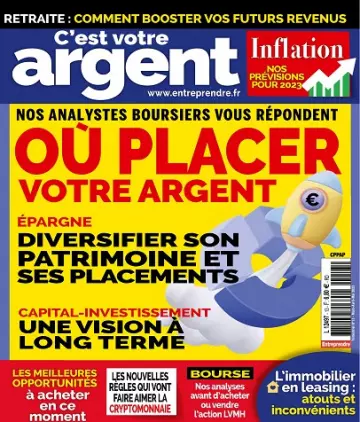 C’est Votre Argent N°13 – Mars-Mai 2023