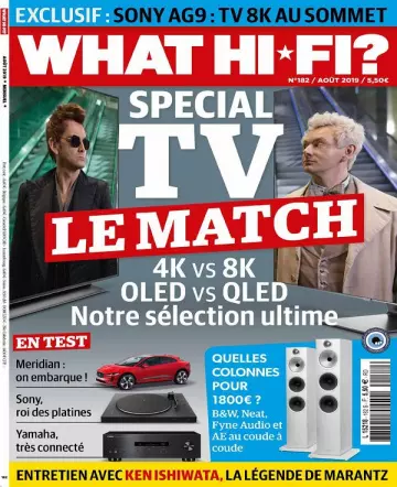 What Hi-Fi N°182 – Août 2019