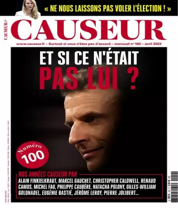 Causeur N°100 – Avril 2022