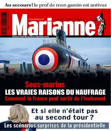 Marianne N°1280 Du 24 au 30 Septembre 2021