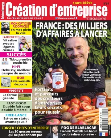 Création d’Entreprise N°69 – Juillet-Septembre 2019