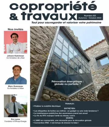 Copropriété et Travaux N°63 – Octobre 2022