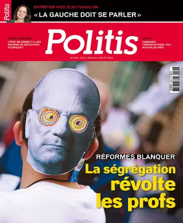 Politis N°1559 Du 27 Juin 2019