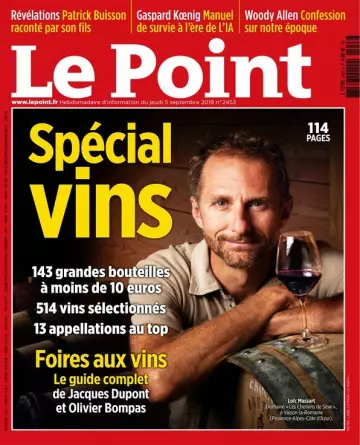 Le Point N°2453 Du 5 Septembre 2019