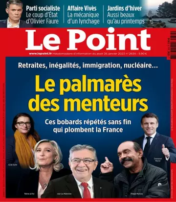 Le Point N°2634 Du 26 Janvier 2023