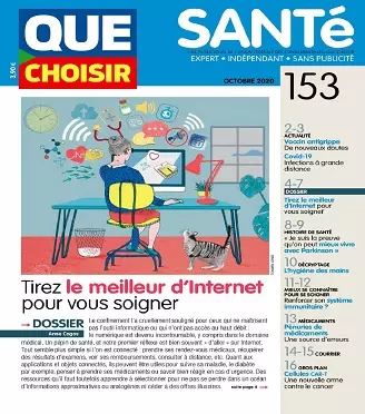 Que Choisir Santé N°153 – Octobre 2020