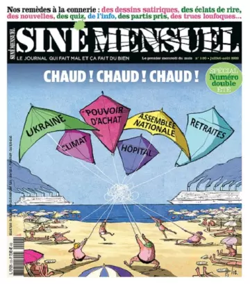 Siné Mensuel N°120 – Juillet-Août 2022